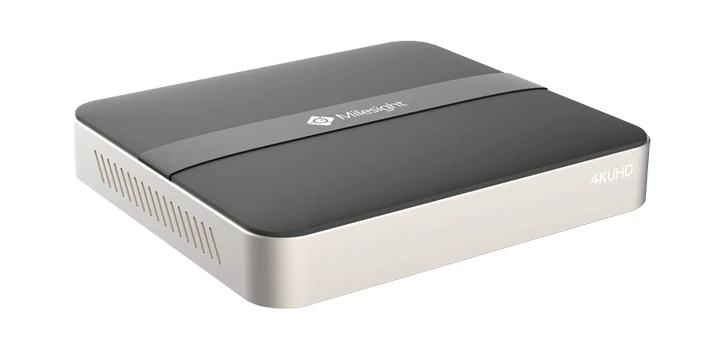 Milesight 4K Mini NVR 1000 Series 4-CH With Ultra-mini Size