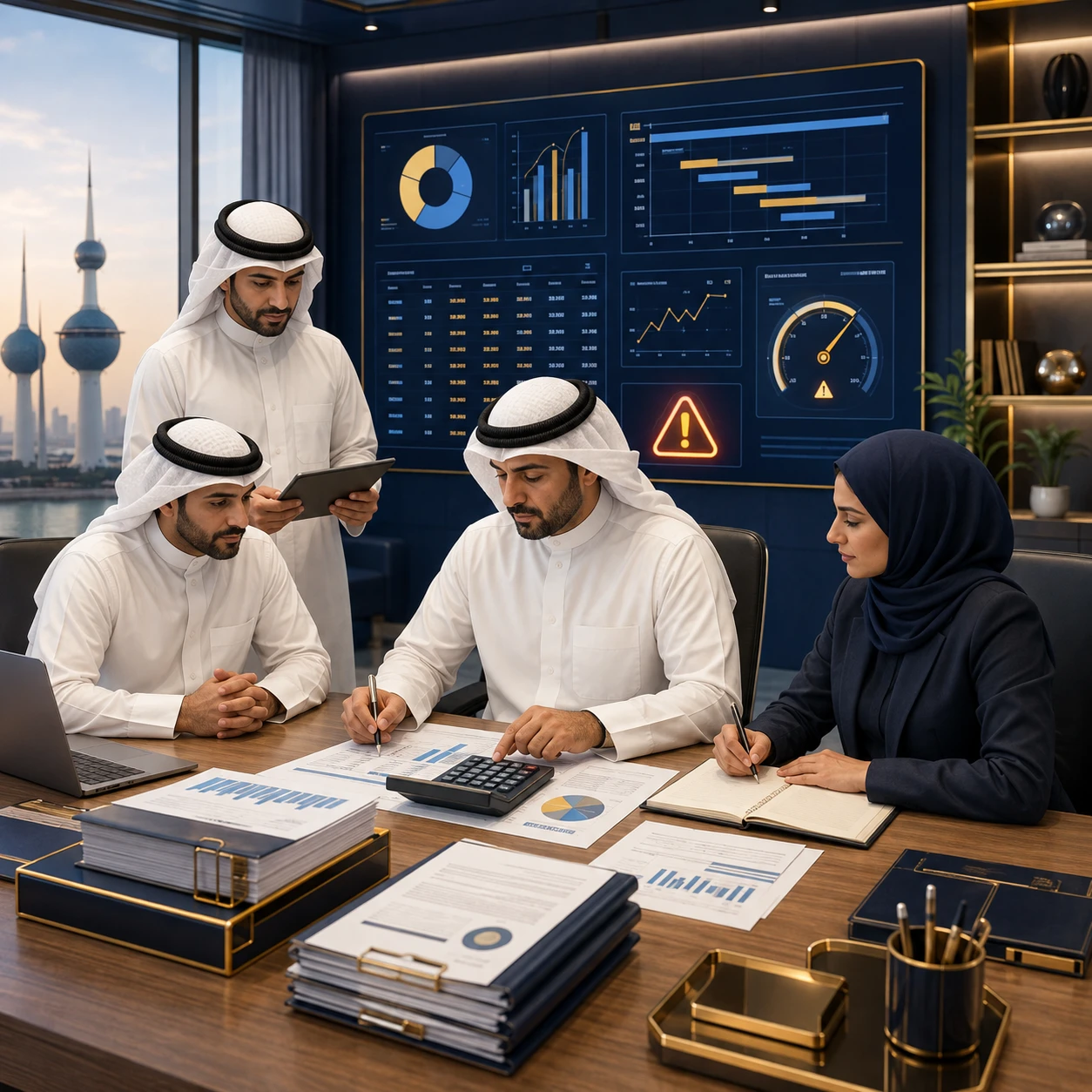 باقة الإدارة المالية ومتابعة تكاليف المشاريع